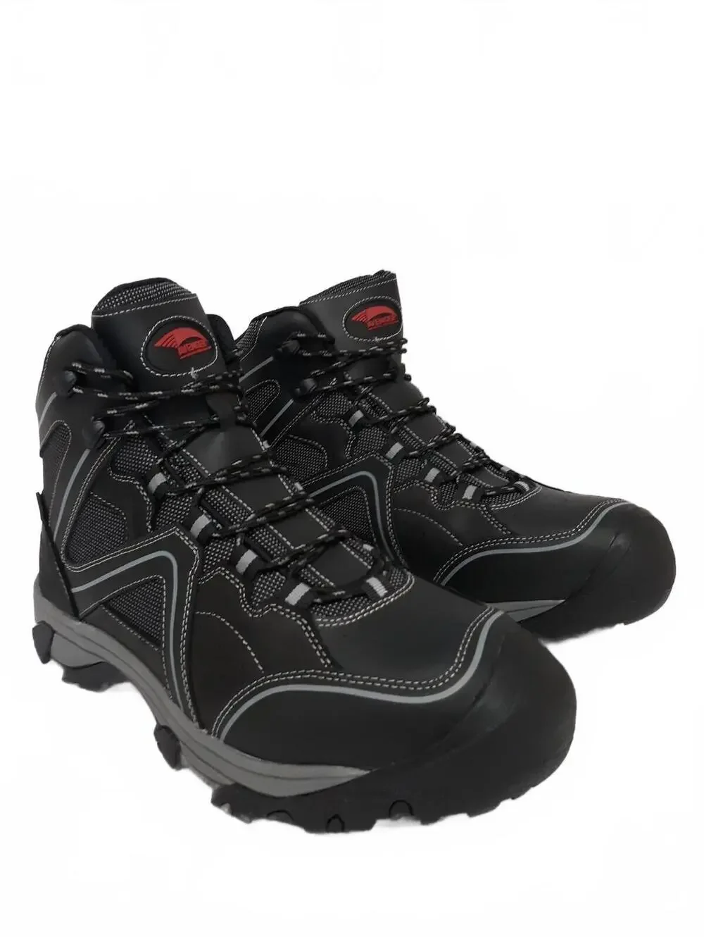 Avenger Men's Crosscut Mid Waterproof Work Boots Steel Toe Black Size 11.5D